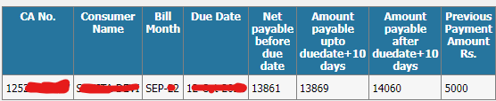Electricity Bill Download check
